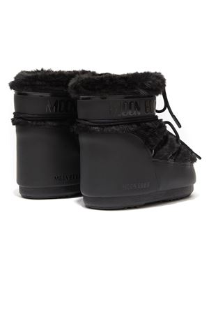 Icon Low Black Faux-Fur Boots MOON BOOT | 80D1409390N001